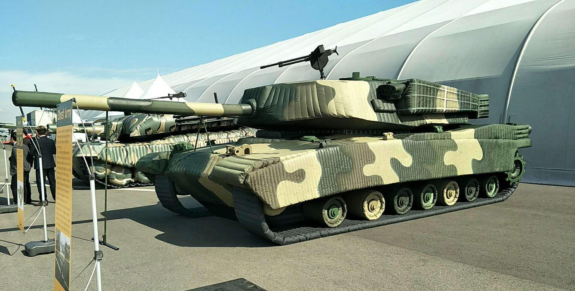 宁波军事充气坦克